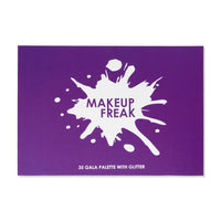 Makeup Freak Gala 35 Color Pigmented Eyeshadow Palette With Glitter Winter