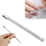 Double Head Durable Stainless Steel Cuticle Remover Manicure Tool