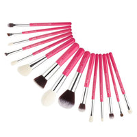 Jessup Beauty Makeup Brushes Set 6-25pcs Rose-Carmin Powder Foundation Eyeshadow Line Blender Cosmetic Tools Dropshipping