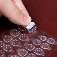 5/10 Sheets Double-side Nail Glue Sticker